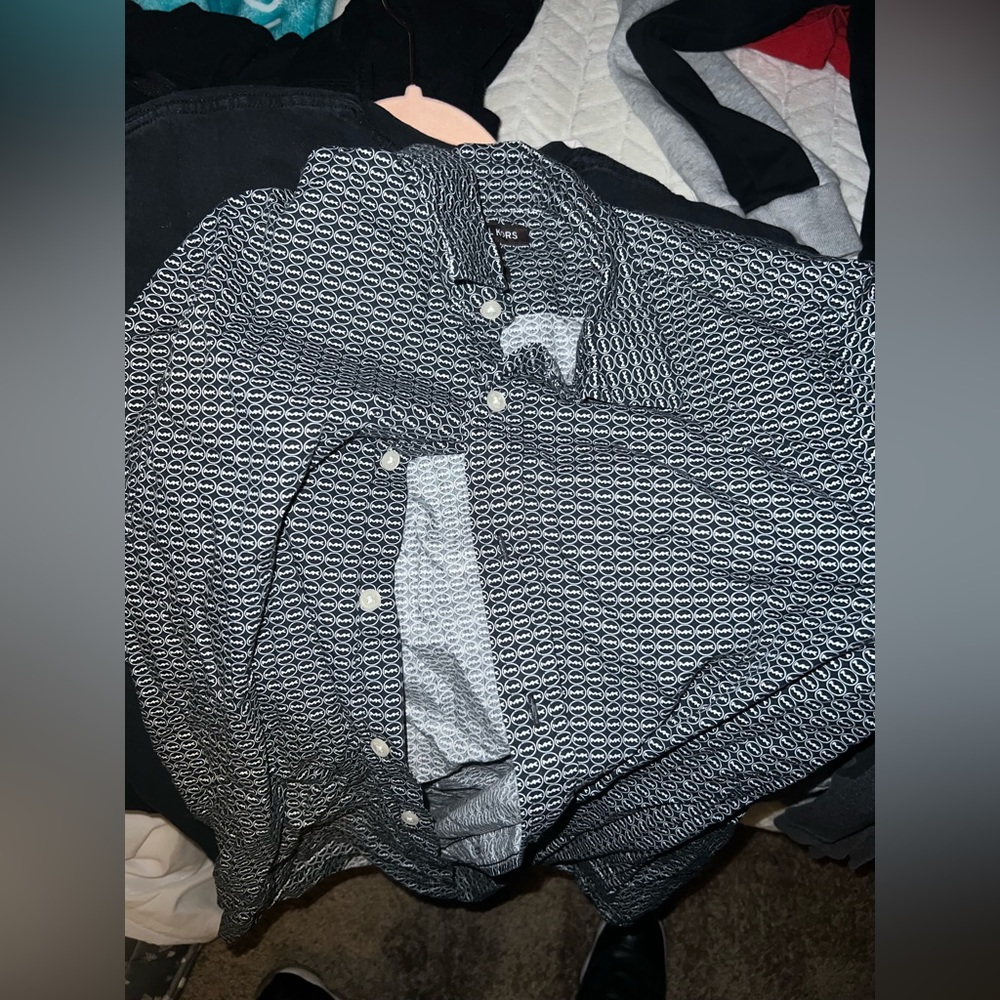 Michael kors button up shirt